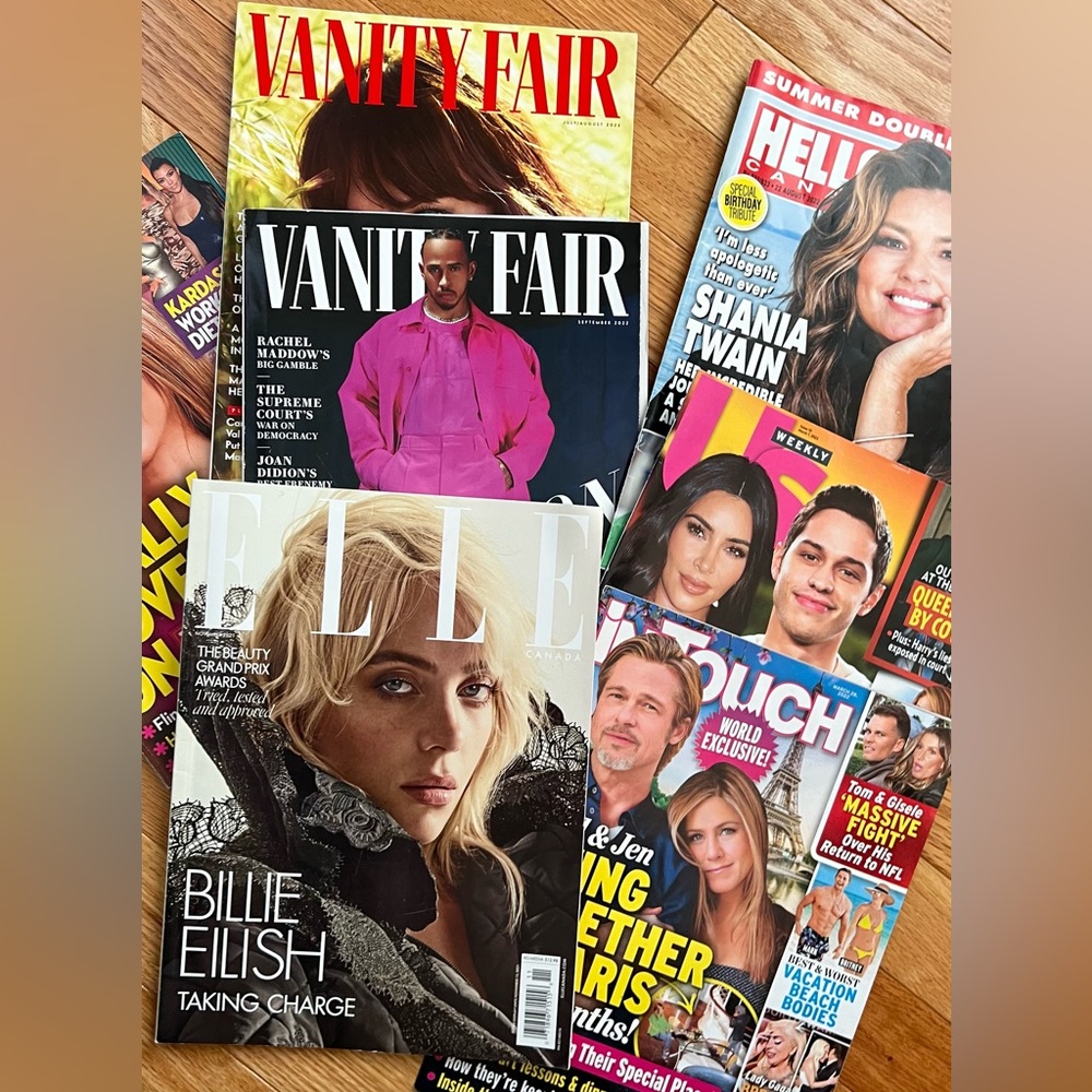 Mistery pack - fashion magazines mixed